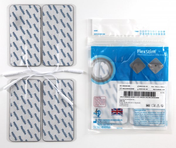 Självhäftande TENS Elektroder 10 x 5 cm